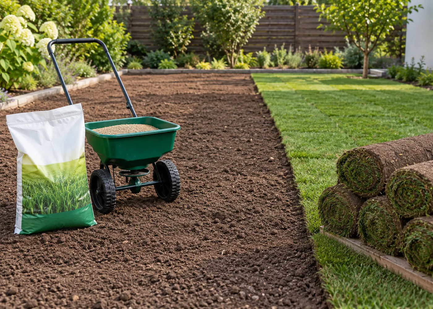 Choose Seed or Turf