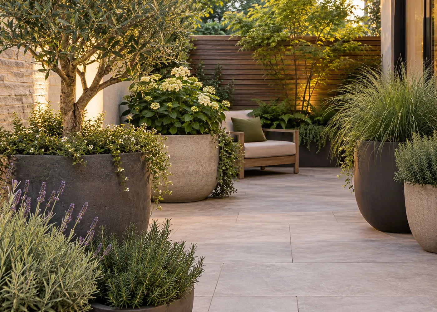Choose Containers for a Small Space