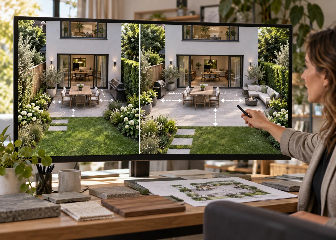Compare Patio Sizes in 3D