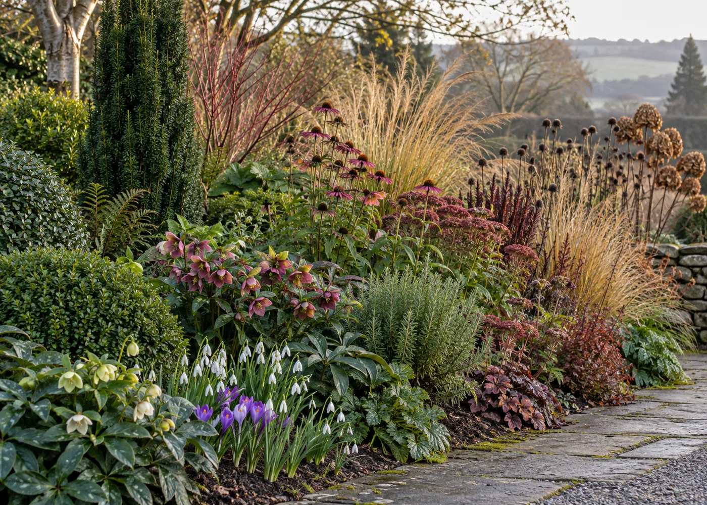 Plan a Border for Four Seasons