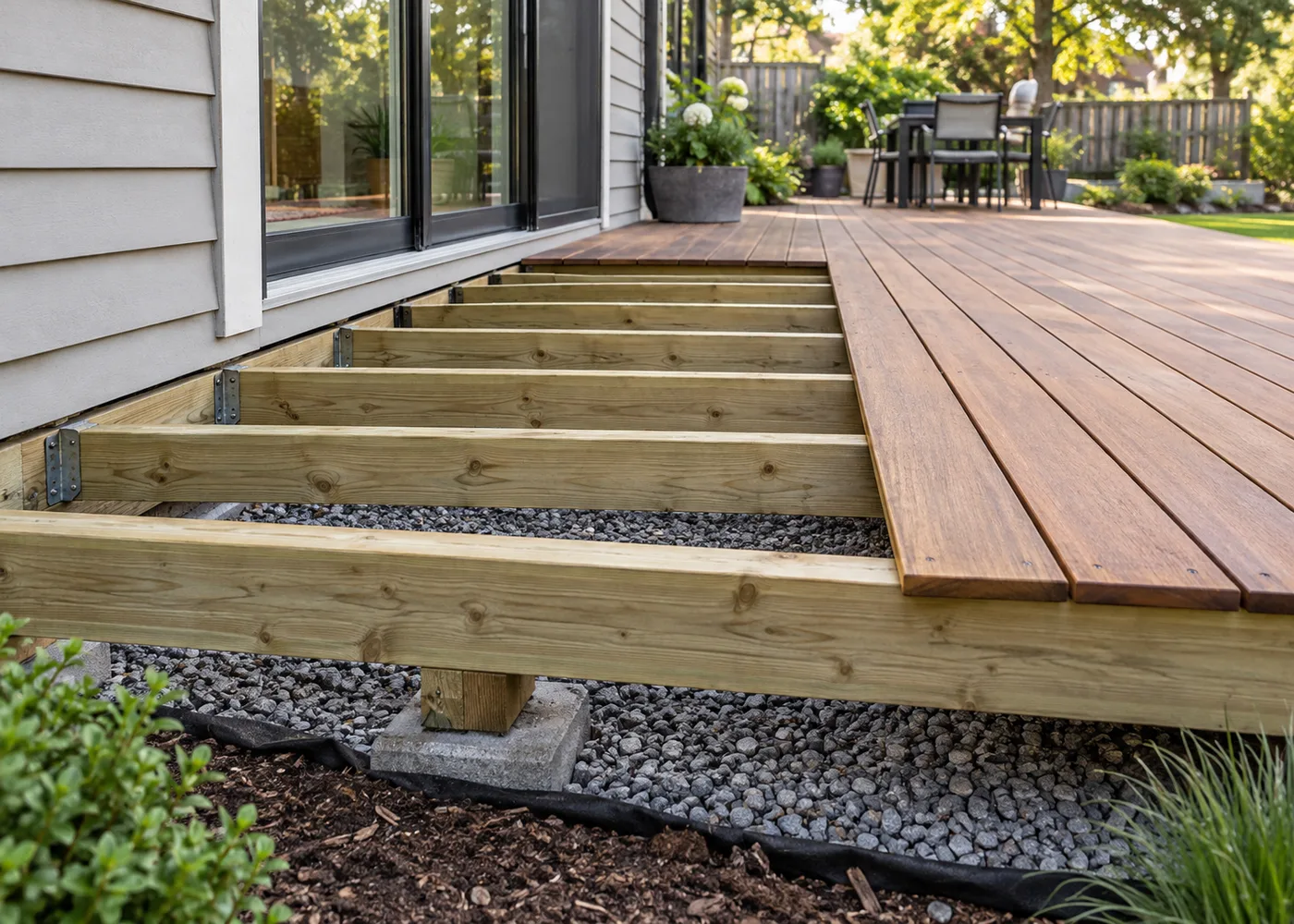Build a Well-Ventilated Timber Deck