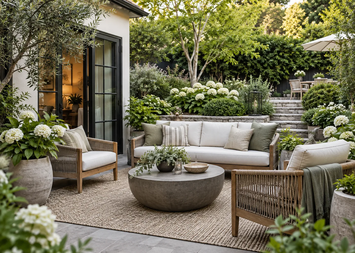 Create a Comfortable Outdoor Lounge