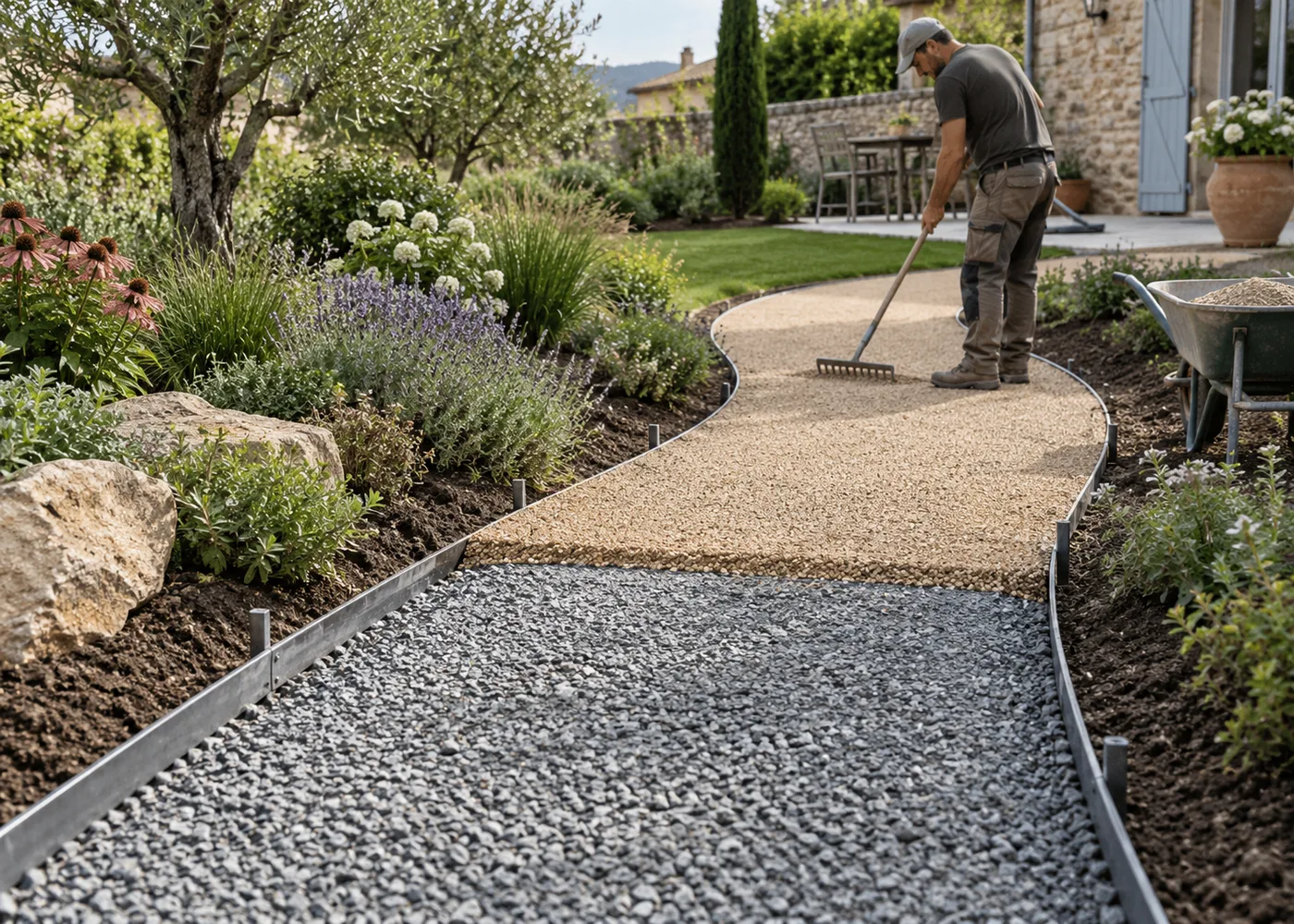 Create a Stable, Permeable Path