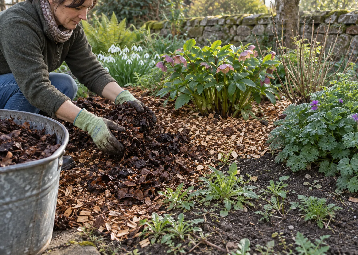 Weed Less by Covering the Soil