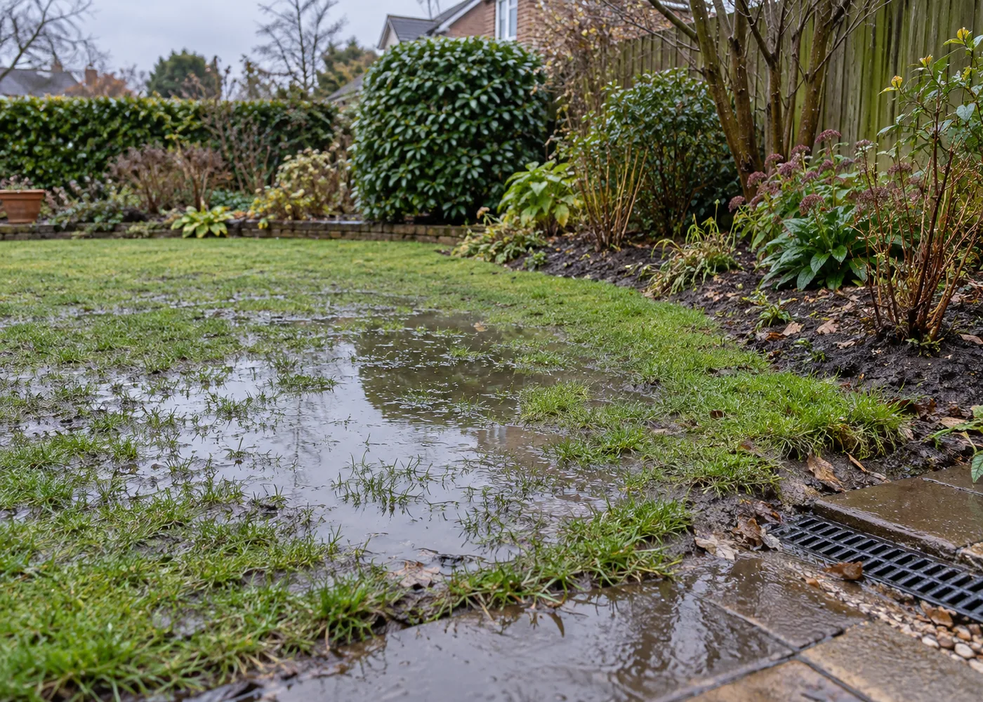 Diagnose a Waterlogged Garden