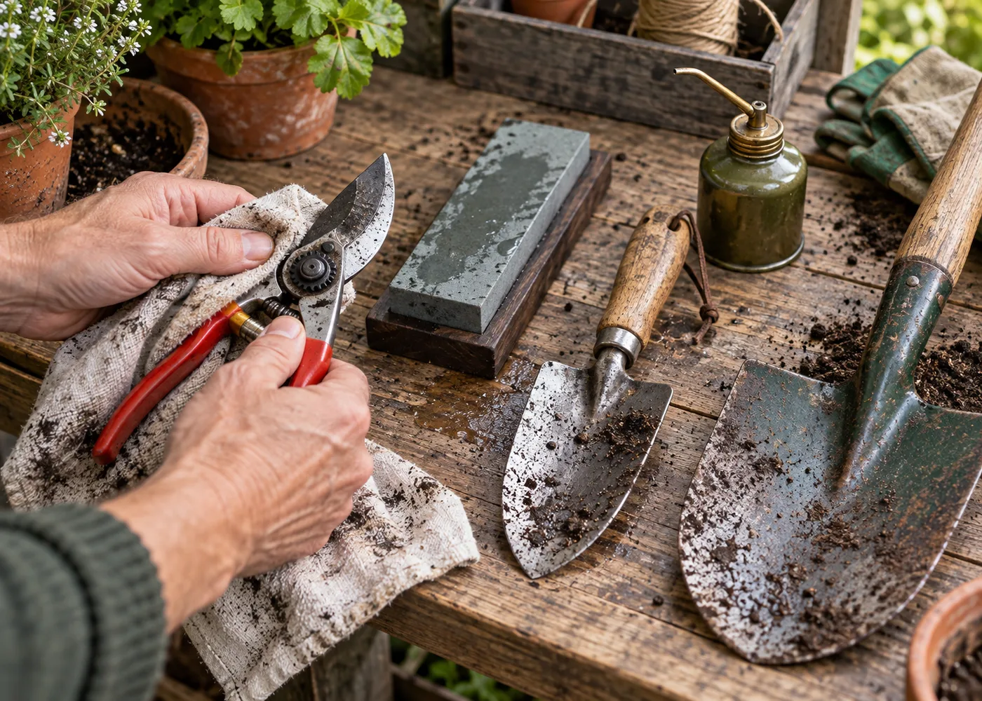 Maintain Garden Tools