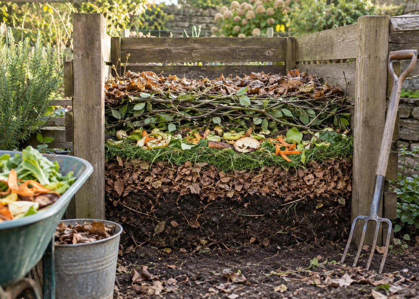 Make Balanced Garden Compost