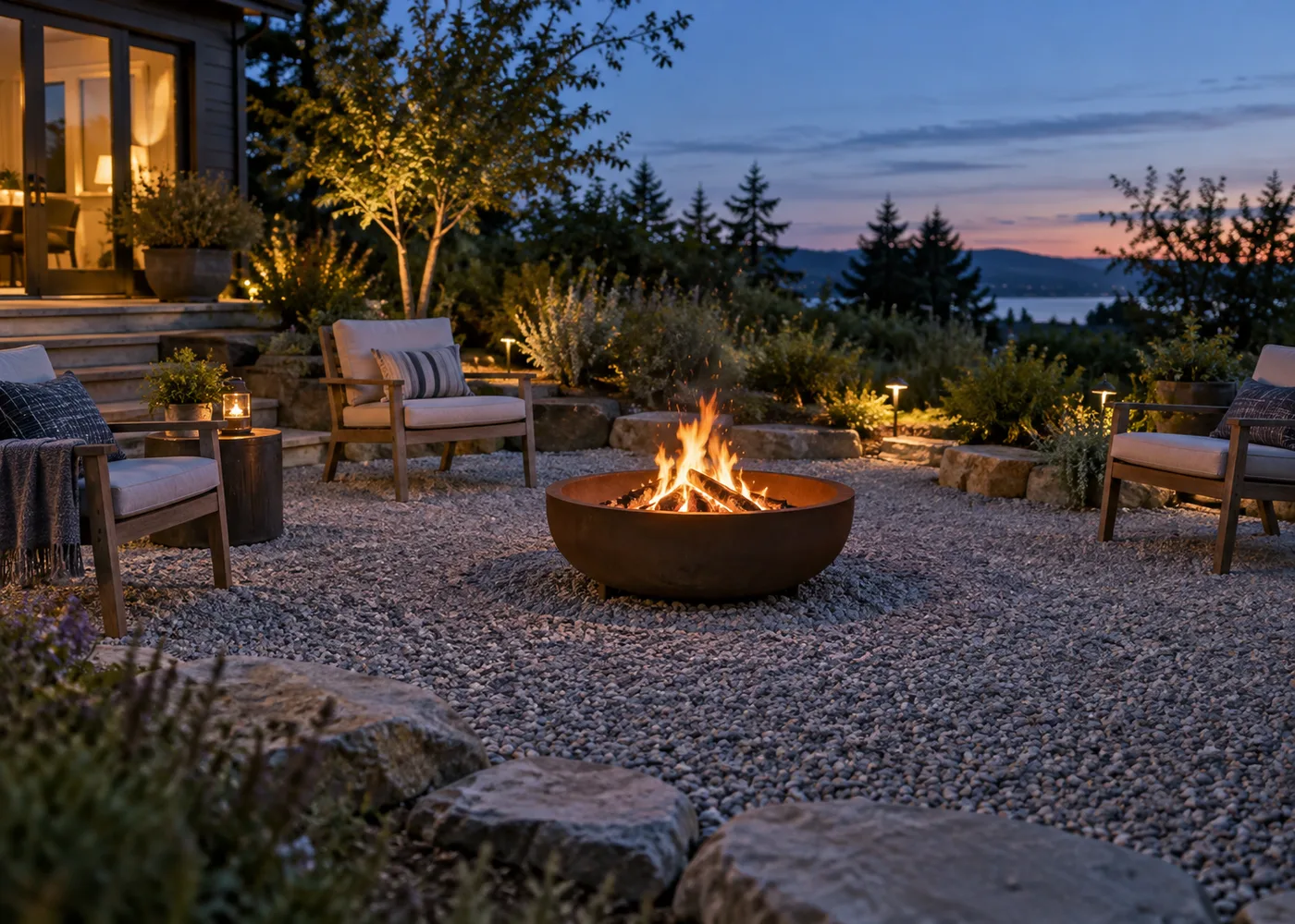 Place a Fire Pit Safely