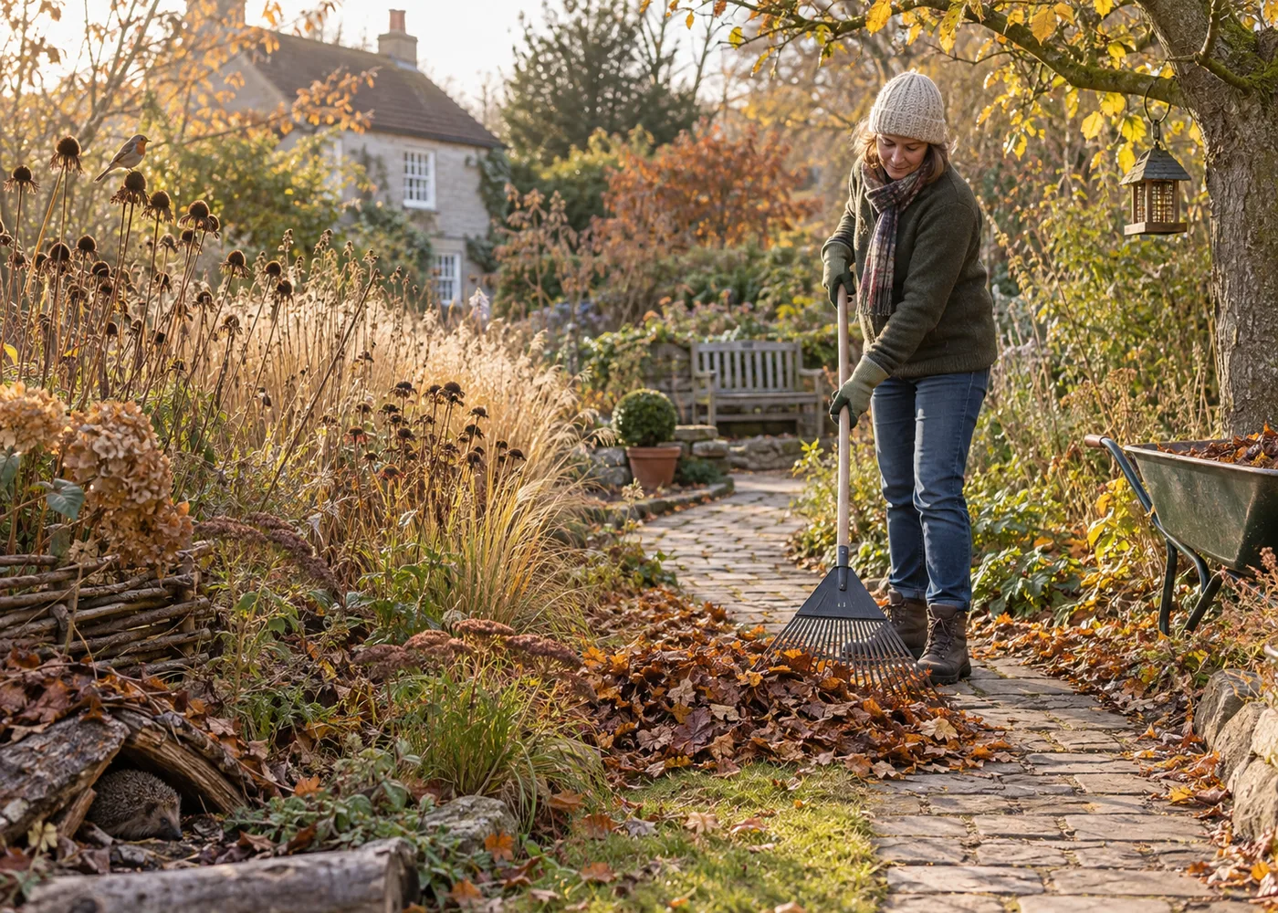 Let the Garden Live in Autumn Without Neglect