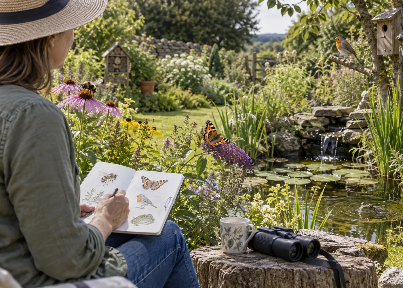 Observe Biodiversity in Your Garden