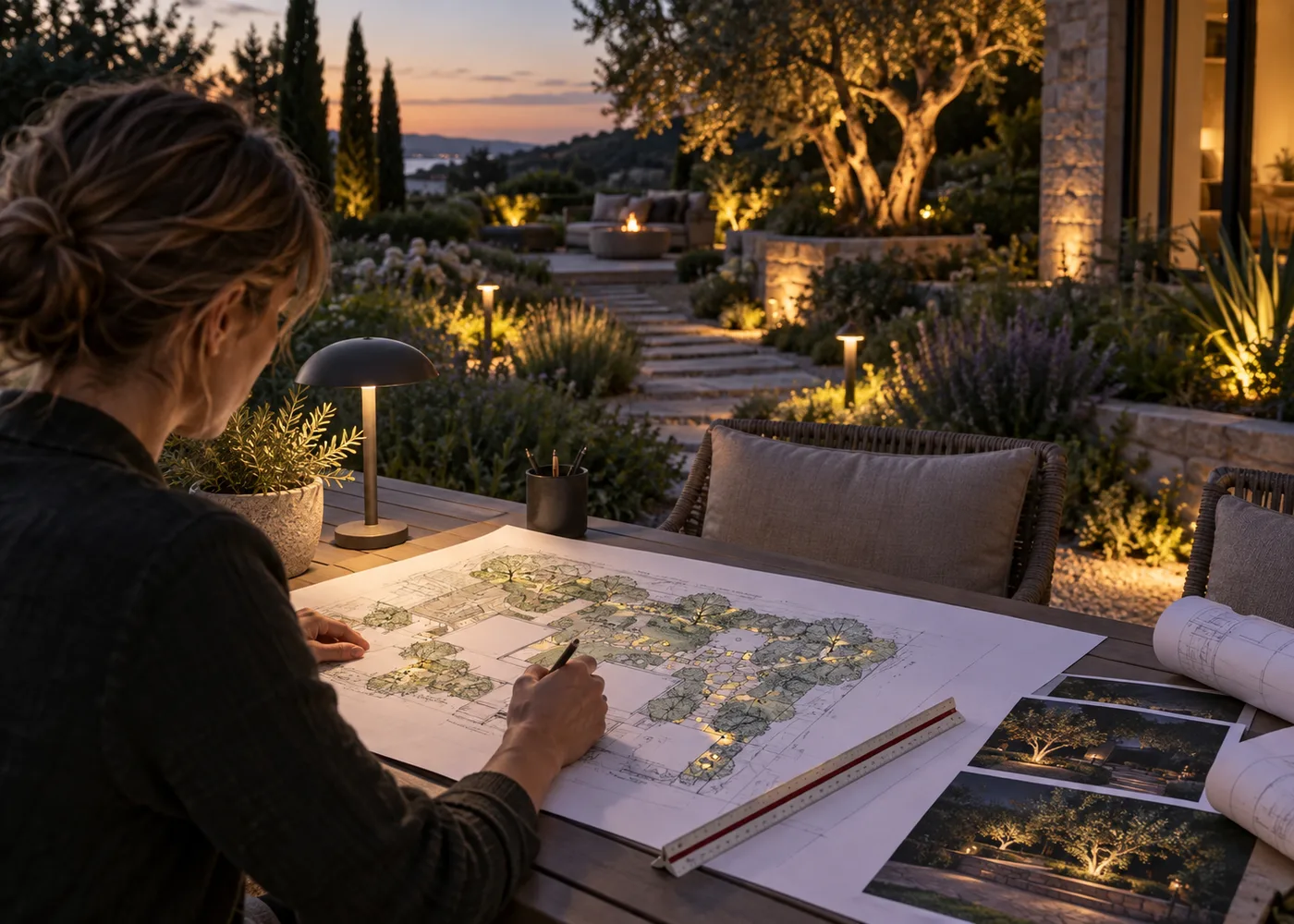 Prepare an Outdoor Lighting Plan
