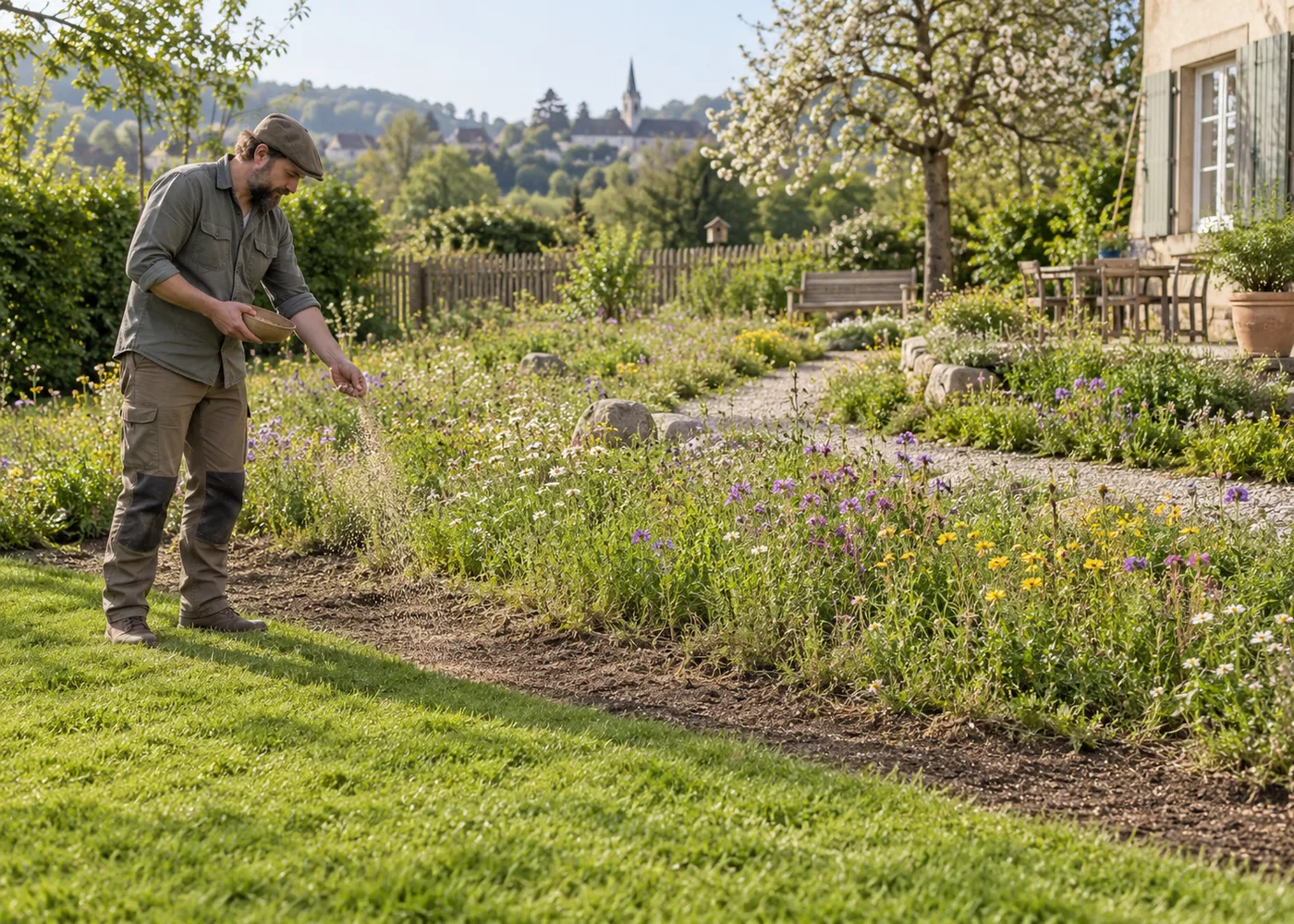 Turn a Lawn into a Flowering Lawn