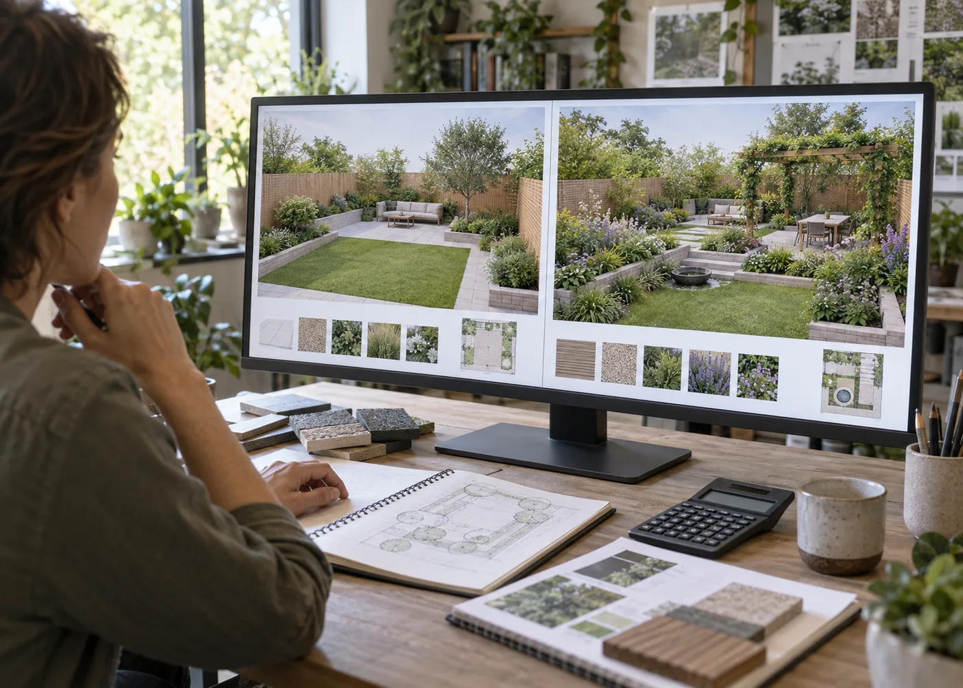 Use 3D to Control the Garden Budget